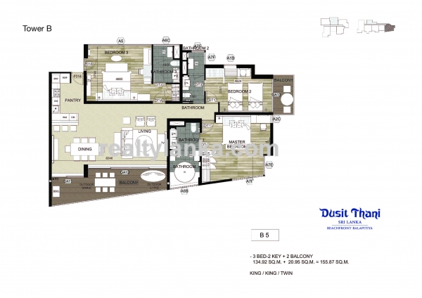 Dusit Thani Beachfront Apartments