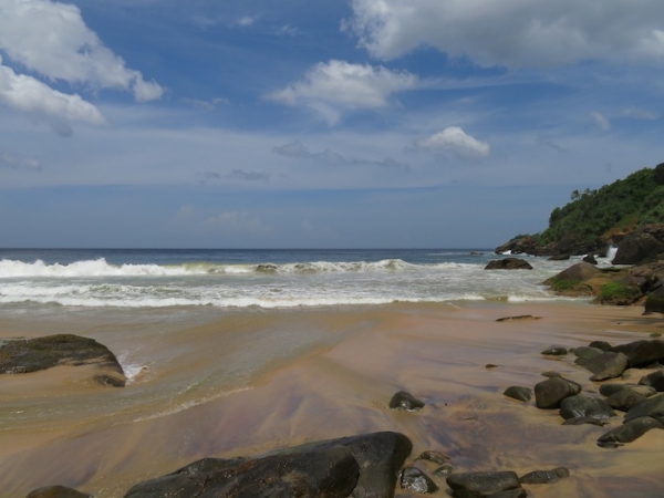 Beachfront property with panoromic view